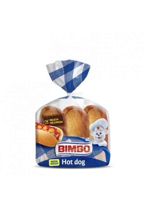 Bimbo pan de Perro x 6 330 grs