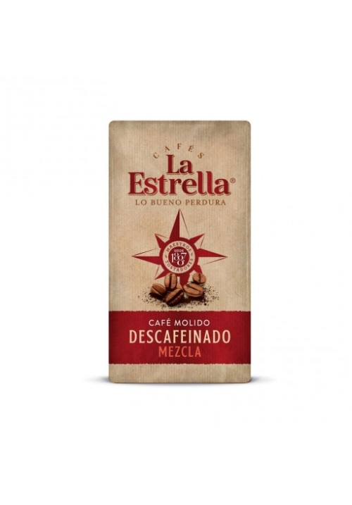 Café molido mezcla descafeinado La Estrella 250 grs