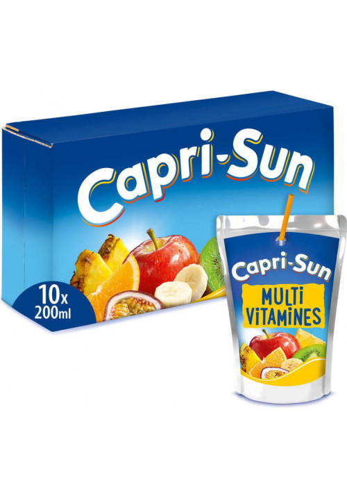 Capri Sun Multi Vitamin Pack x 10 de  200 ml
