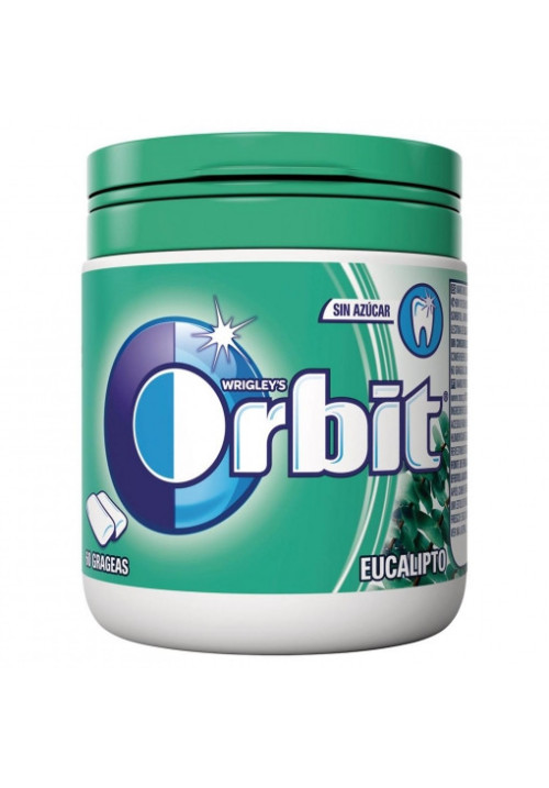  Orbit Chicles sabor eucalipto 60 unidades