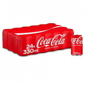 Coca Cola Original Lata Pack x 24 Unidades