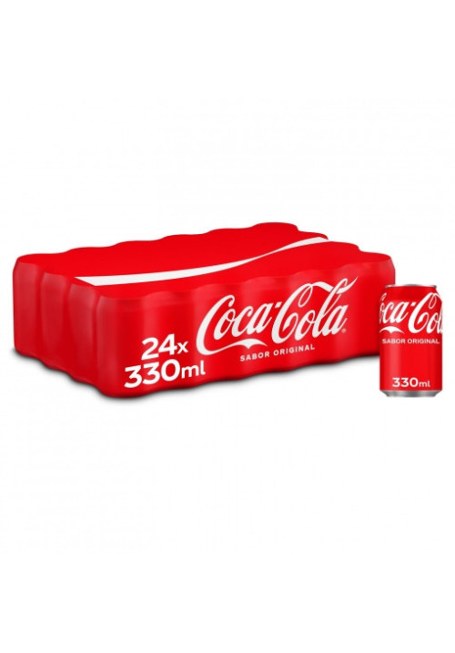 Coca Cola Original Lata Pack x 24 Unidades