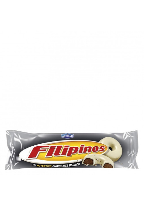 Filipinos con chocolate blanco 100 grs