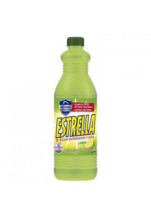 Fregasuelos Lejía con detergente Estrella 1350 ml