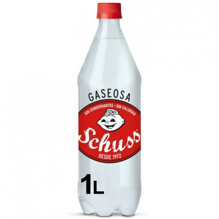 Gaseosa Schuss botella 1 lt