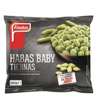Habas babys Findus 400 grs