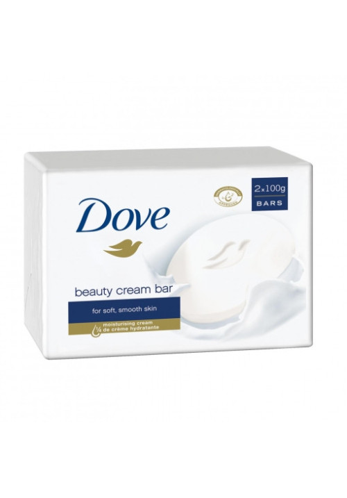 Jabón de manos Dove pack de 2 unidades de 100 grs