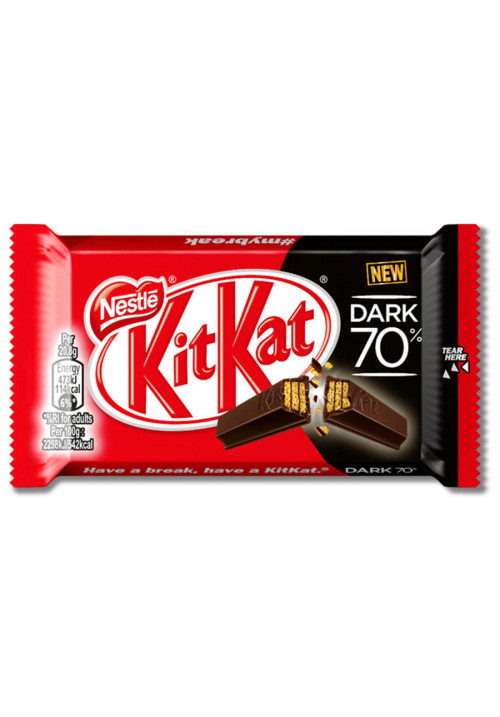 Kit Kat Negro 70% 41.5 grs