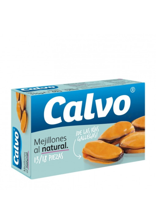 Mejillones al natural Calvo 69 grs