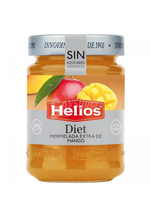 Mermelada extra de Mango Diet Helios 280 grs