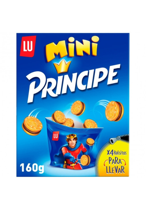 Mini Príncipe 160 g 4 bolsitas de 40 grs