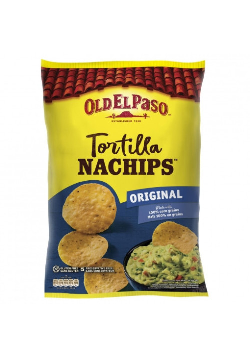 Nachos redondos Old El Paso sin gluten 200 grs