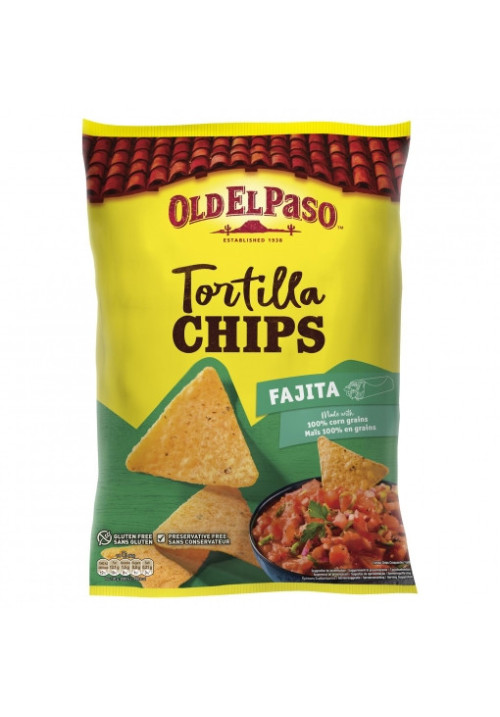 Nachos sabor Fajita Old El Paso sin gluten 200 grs