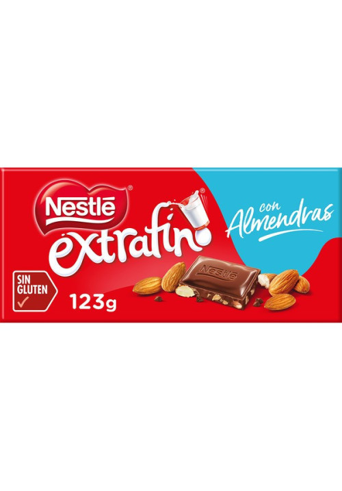 Nestlé Extrafino con Almendras 123 grs