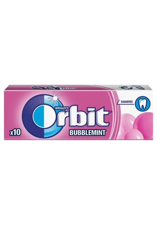 Orbit Bubblemint 14 g x 4 paquetes