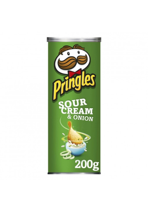 Pringles sabor a Sour Cream & Onion 165 grs