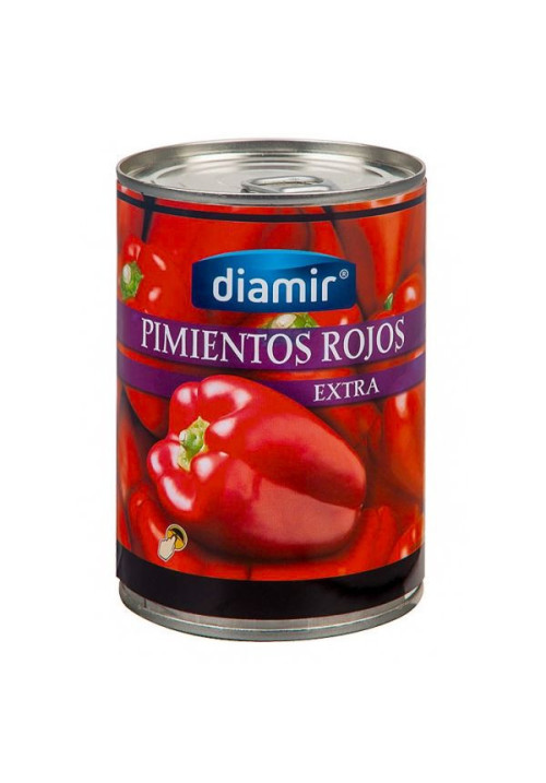 Pimientos Rojos Extra Diamir 250 grs