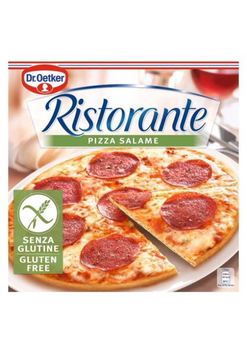 Pizza de salami Ristorante sin gluten 315 grs