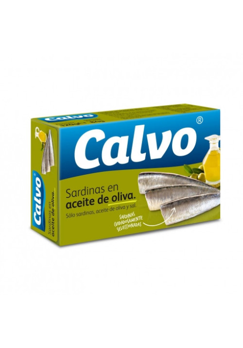 Sardinas en aceite de oliva Calvo 120 - 84 grs