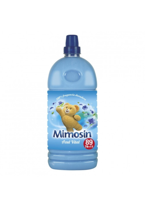 Suavizante concentrado azul vital Mimosin 78 lavados