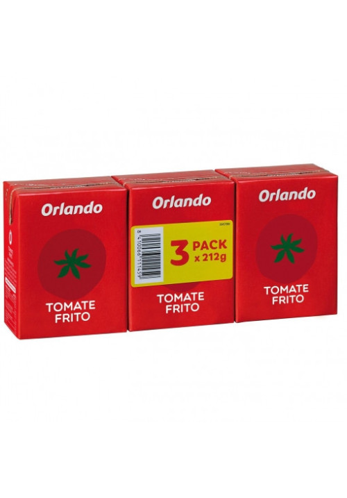 Tomate frito Orlando  pack de 3 de 212 grs