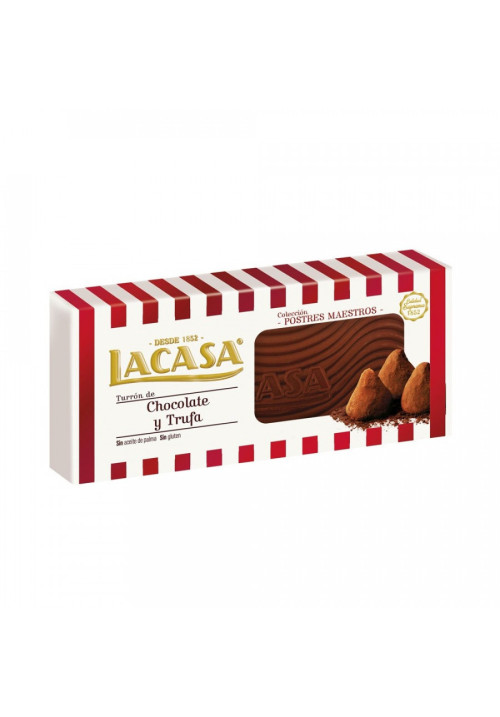 Turrón LaCasa Chocolate y Trufa 225 grs