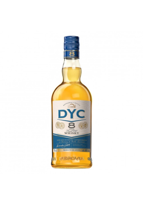 Whisky Dyc 8 años 70 cl.